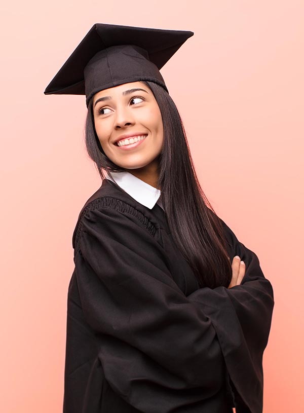 This girl's ready to celebrate graduation 2021 but make it TikTok